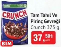 CRUNCH TAM TAHIL VE PİRİNÇ GEVREĞİ